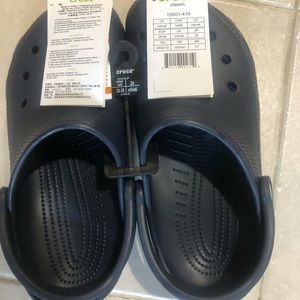 Navy Crocs NWT